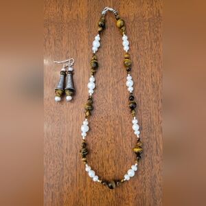 Beautiful Handmade Necklace and Earring Set